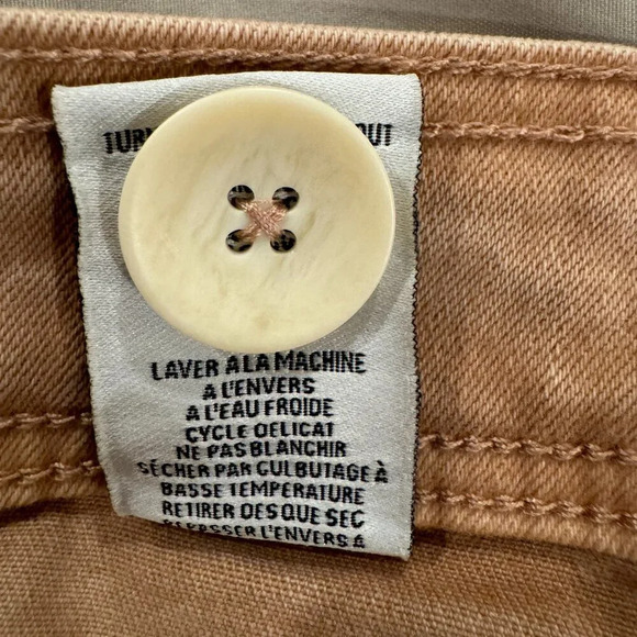 NWT Oat New York High Rise Wide Leg Rose Pink Jean - Picture 11 of 16